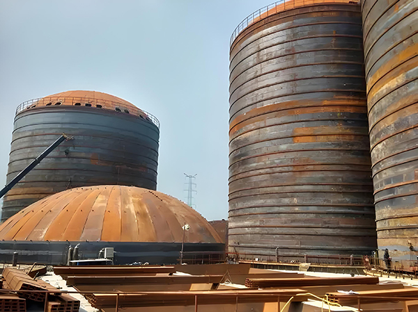 富源焦粉钢板仓